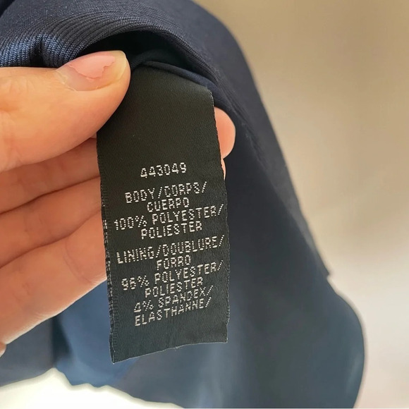 Monique Lhuillier ML We Belong Together Dress Blue Size 0 - Picture 8 of 15